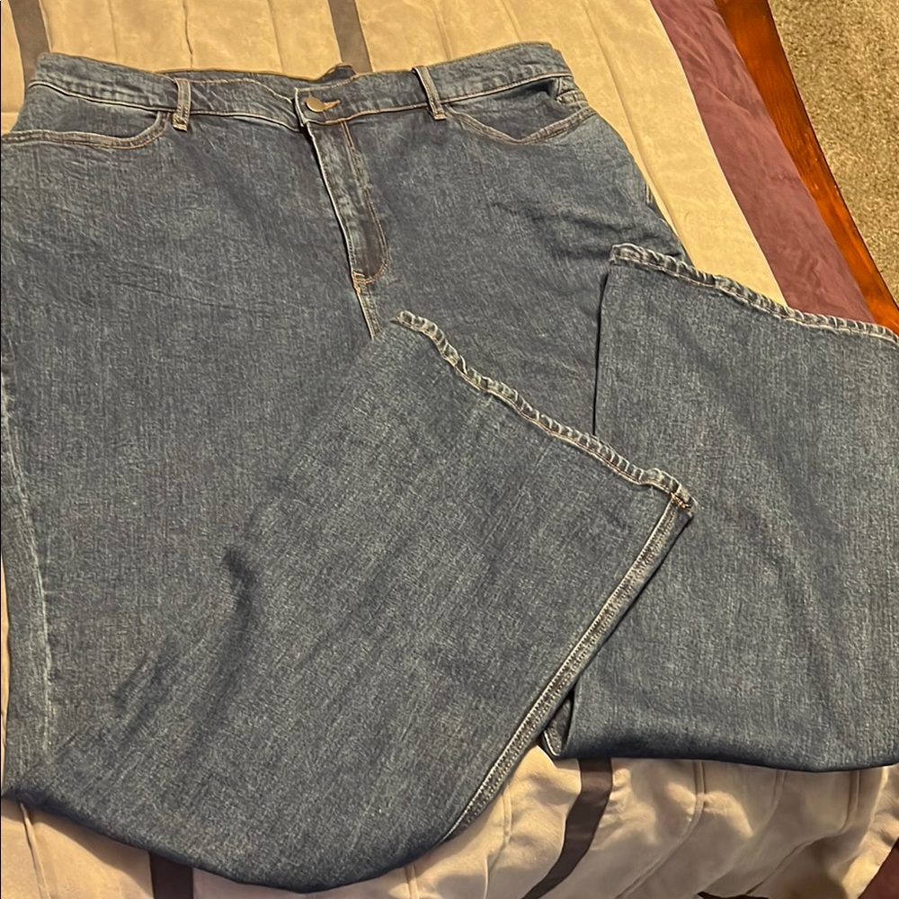 Denim Flare & Wide Leg Jeans, 18W